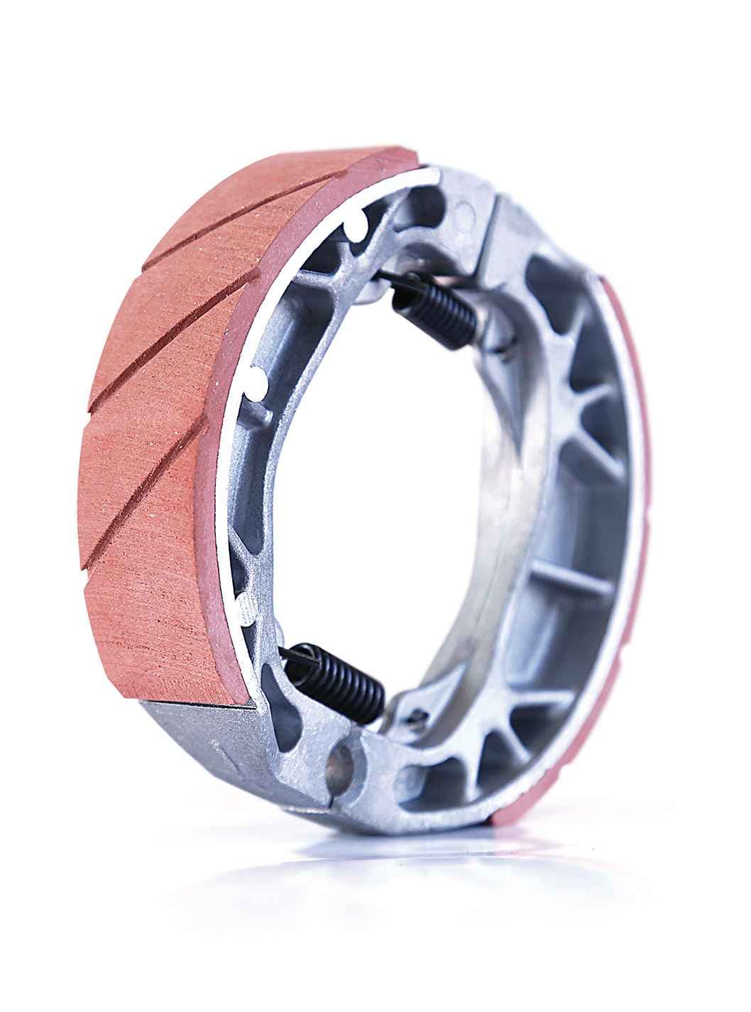 BRAKE SHOE SET WITH SPRING CUT TYPE NON-ASBESTOS spare part by FIT Auto Parts
