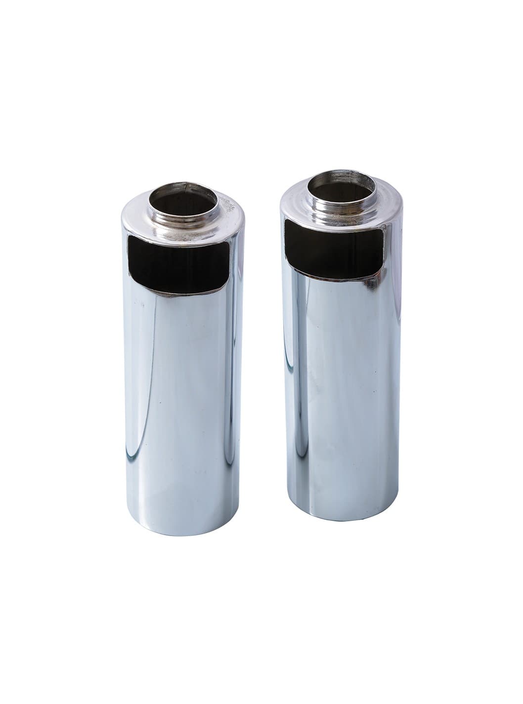 FRONT SHOCK GLASS BIG CHROME SET spare part by FIT Auto Parts