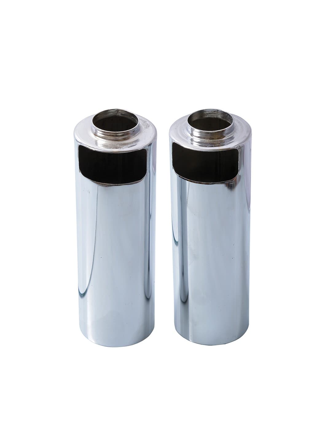 FRONT SHOCK GLASS BIG CHROME SET spare part by FIT Auto Parts