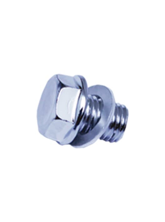 OIL BOLT CROME W/WASHER spare part by FIT Auto Parts