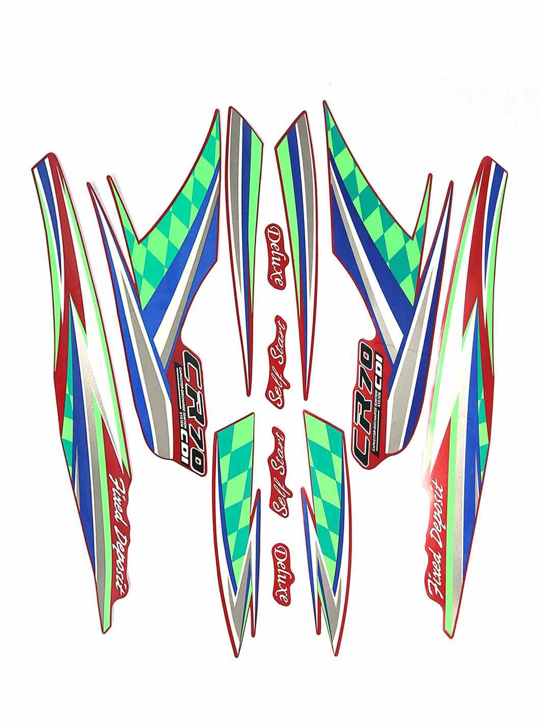 STICKER SET RED