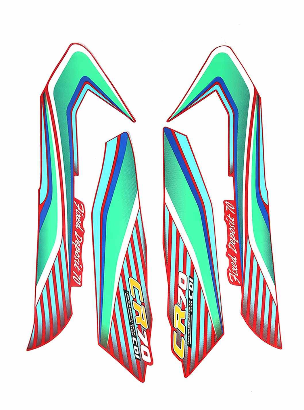 STICKER SET RED