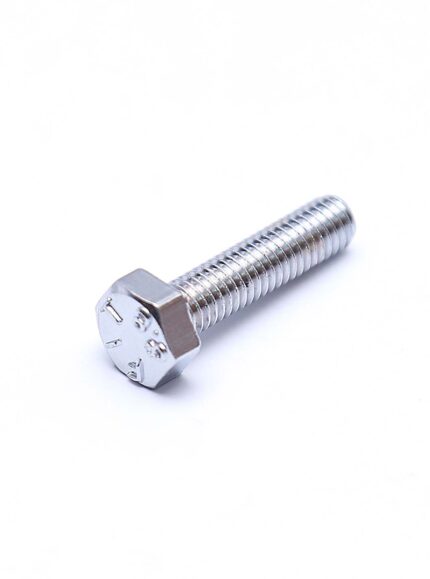 KICK BOLT HEX 6X25 (CHROME)
